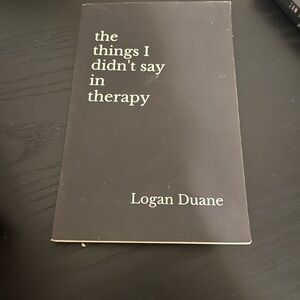 The Things I Didn't Say in Therapy Book